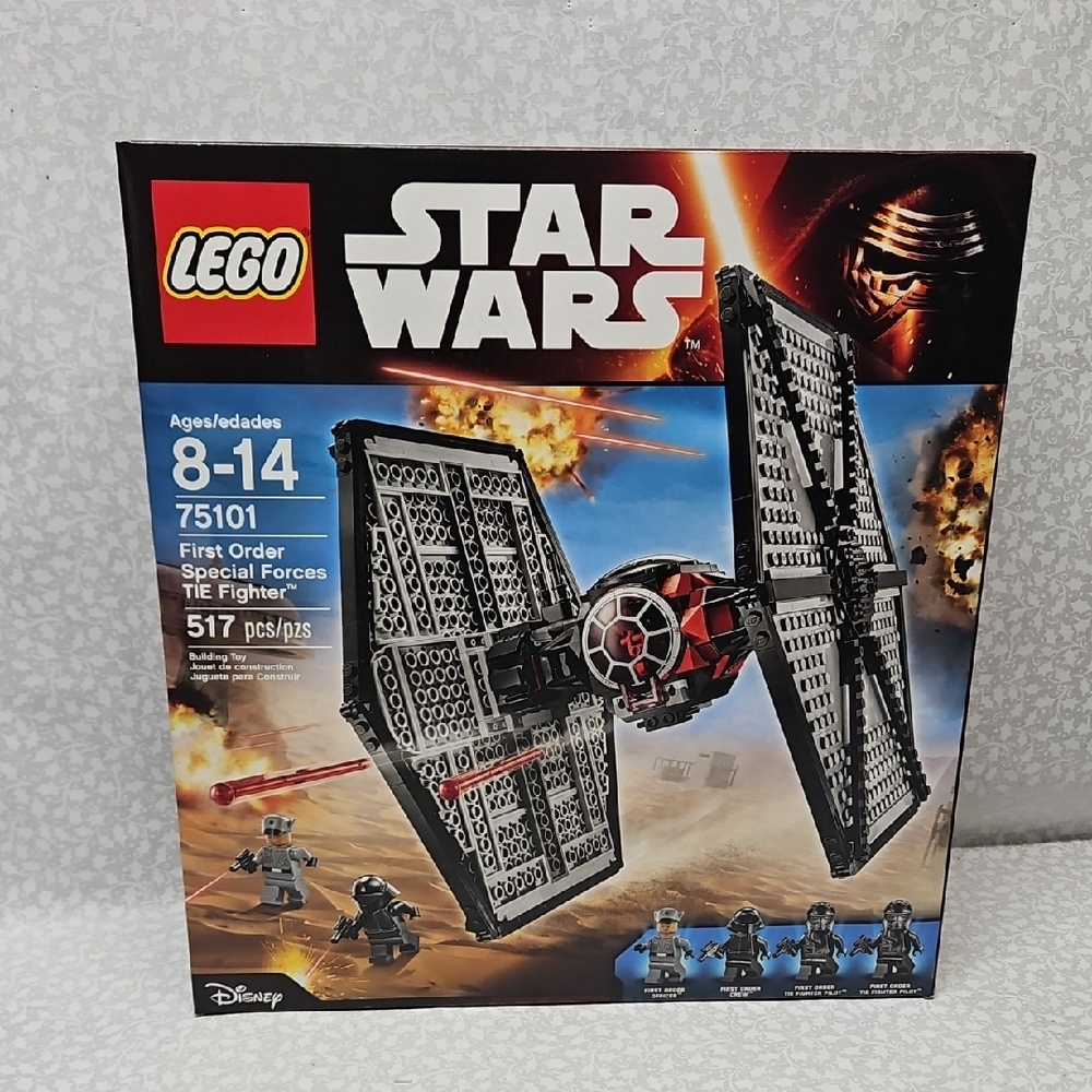 New 2015 Lego Star Wars First Order Special Forces Tie Fighter Sealed Set